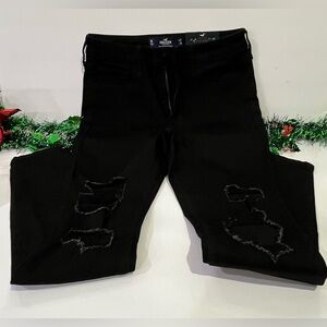 Hollister High-Rise Super Skinny Jeans - Black NWT 5S
